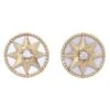 Boucles D'oreilles DIOR "Rose Des Vents" En Or Jaune Et Diamants -Castafiore Boutique mc LNis9lW9