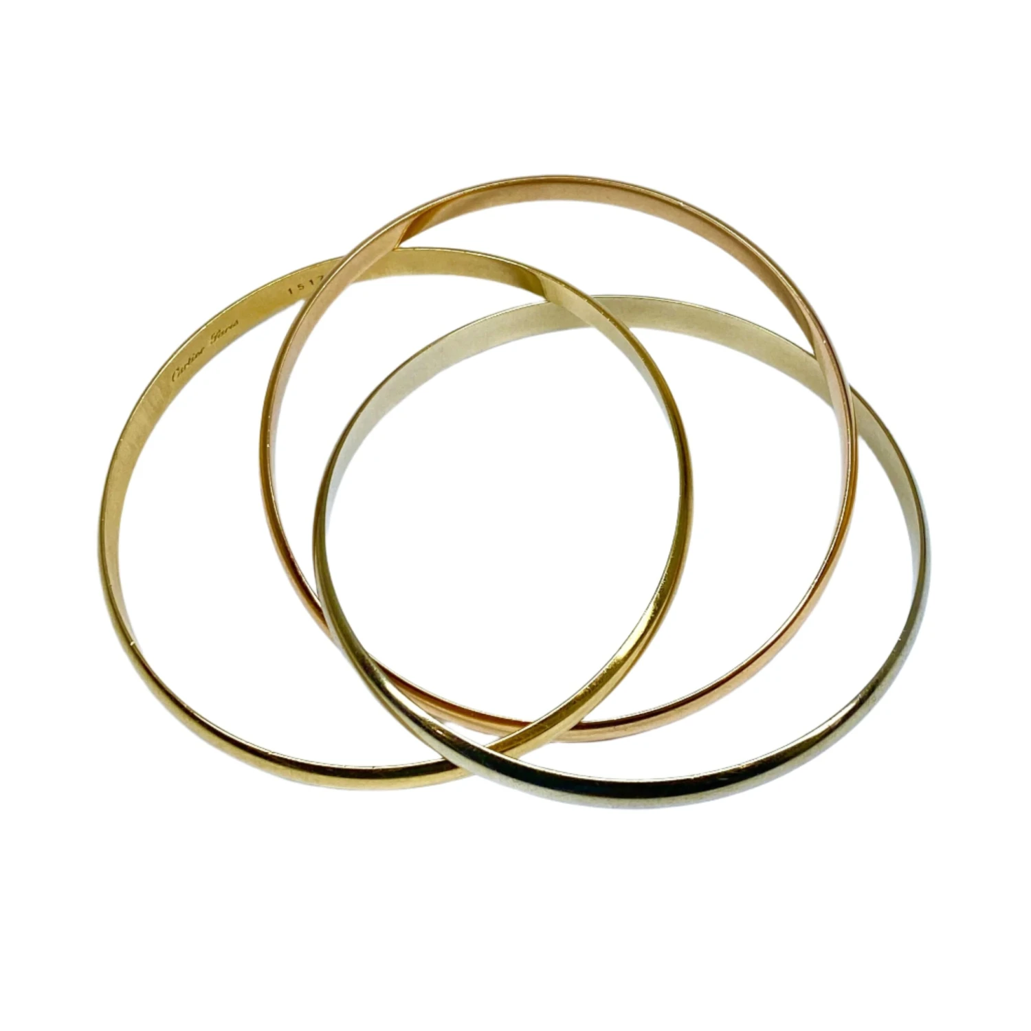 Cartier Bracelet Trinity Or 18 Carats Jaune, Rose, Blanc 5 Cartier Bracelet Trinity Or 18 Carats Jaune, Rose, Blanc – Image 5