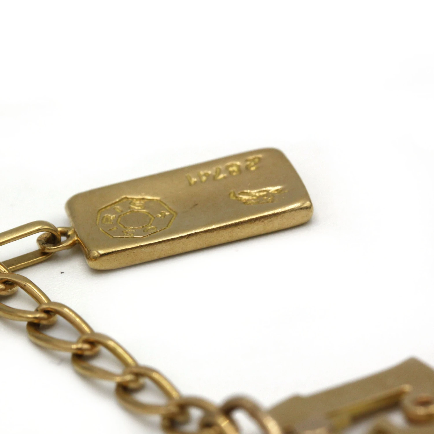 Bracelet Charms - Or, Diamants, Résine & Amazonite 3 Bracelet Charms - Or, Diamants, Résine & Amazonite – Image 3