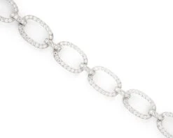 Bracelet Art Décoen Platine Et Diamants -Castafiore Boutique mc fYzSlKfvA