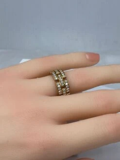 Bague CARTIER Maillons PANTHÈRE En Or Jaune Et Diamants 21 Bague CARTIER Maillons PANTHÈRE En Or Jaune Et Diamants -Castafiore Boutique mc lwF v8SLu