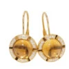 Boucles D'oreilles Dormeuses CHAUMET "Class One Croisière" En Or Jaune, Citrines Et Diamants -Castafiore Boutique mc m9eMyGphy