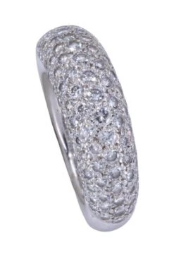 Bague CHAUMET "Anneau" Diamants En Or Blanc -Castafiore Boutique mc mO7HKjdkSw
