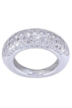 Bague CHAUMET "Anneau" Diamants En Or Blanc -Castafiore Boutique mc tnYyhs8SJ