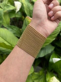 Bracelet Manchette CARTIER Draperie Grand Modèle En Or Jaune, Avec Son Certificat D'origine -Castafiore Boutique mc u3jMfqAdyL