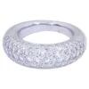 Bague CHAUMET "Anneau" Diamants En Or Blanc 10 Bague CHAUMET "Anneau" Diamants En Or Blanc -Castafiore Boutique mc uUPHaLiYV