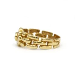 Bague Rétro En Or, émeraude Et Diamants -Castafiore Boutique mc uxlO06QsyR