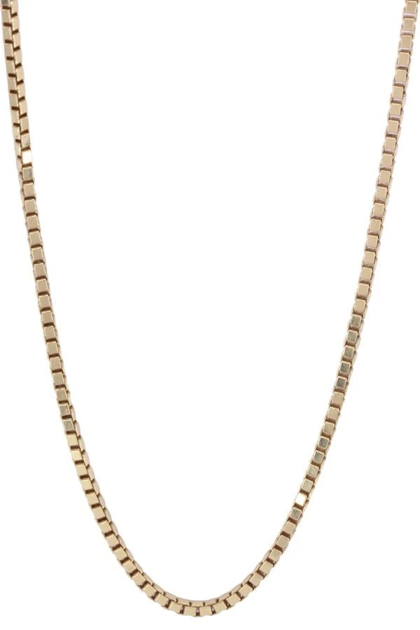 Chaine Maille Vénitienne En Or Jaune 1 Chaine Maille Vénitienne En Or Jaune