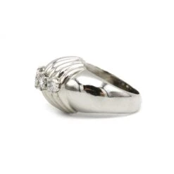 Bague - Platine Et Diamants -Castafiore Boutique mc xDaJzPgBG