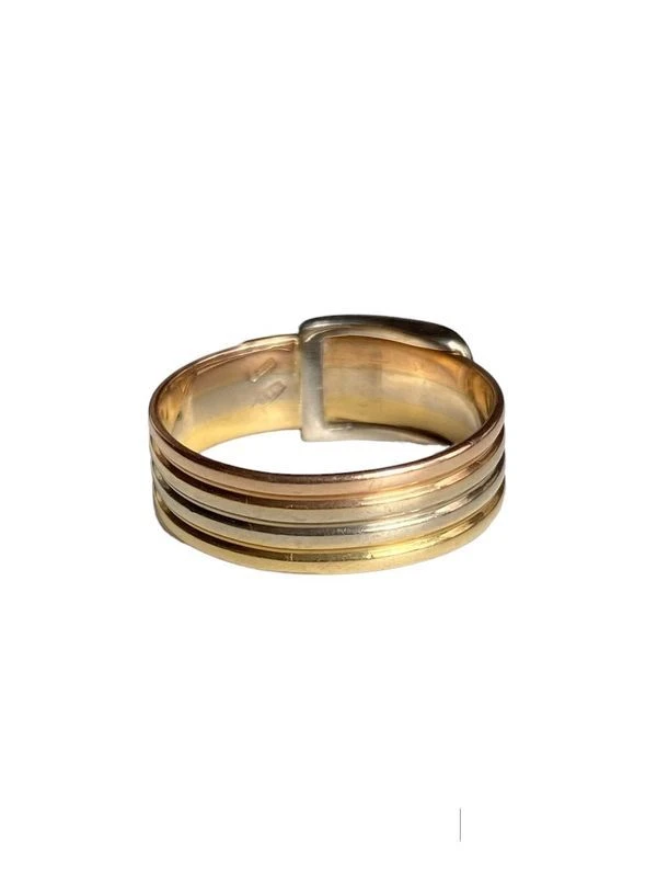 Bague Ceinture, En 3 Ors 18k 2 Bague Ceinture, En 3 Ors 18k – Image 2