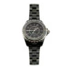 Montre Automatique CHANEL "J12" En Céramique Noire Et Rubis -Castafiore Boutique montre automatique chanel j12 en ceramique noire et rubis 804499