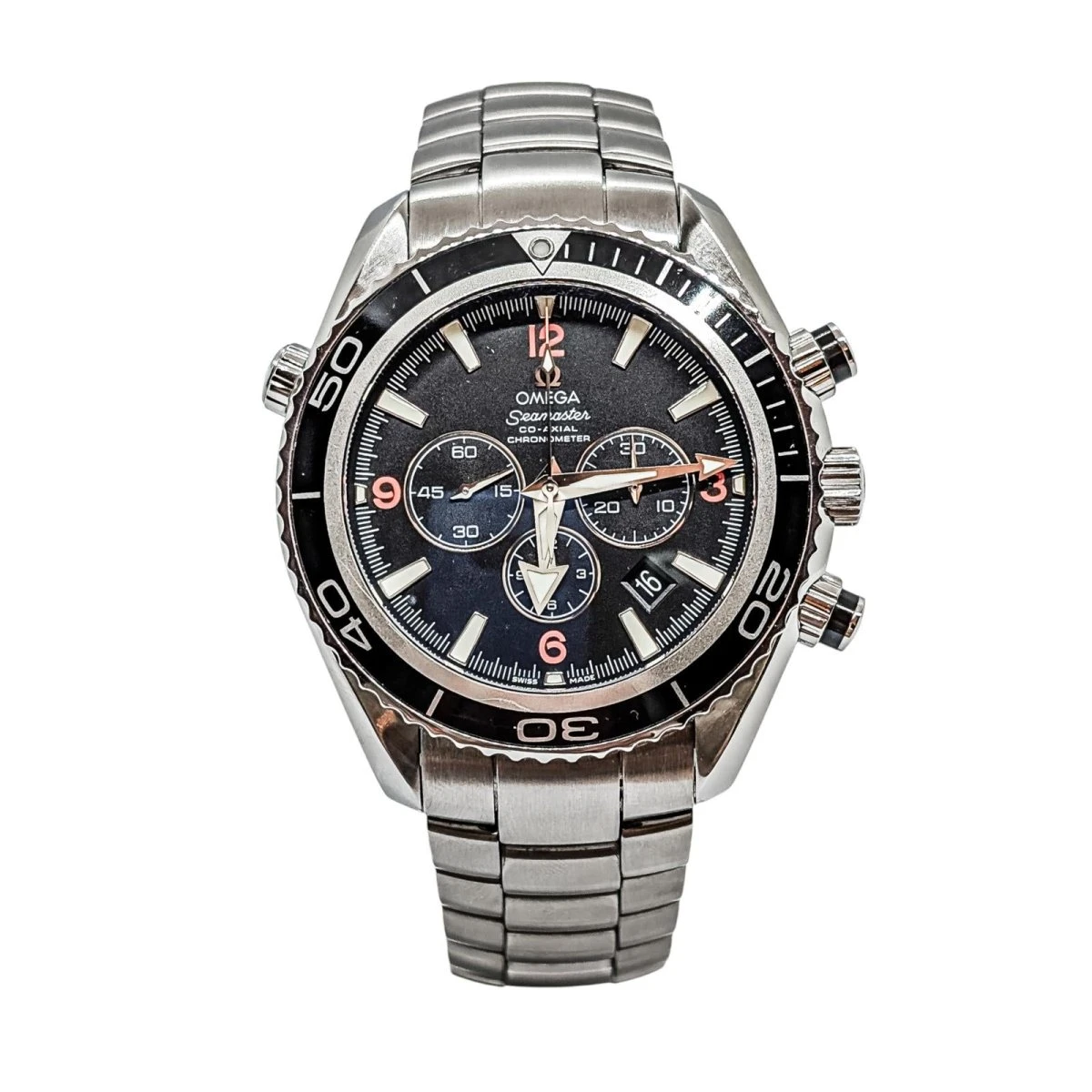 Montre Automatique OMEGA "Seamaster Planet Ocean" En Acier 1 Montre Automatique OMEGA "Seamaster Planet Ocean" En Acier