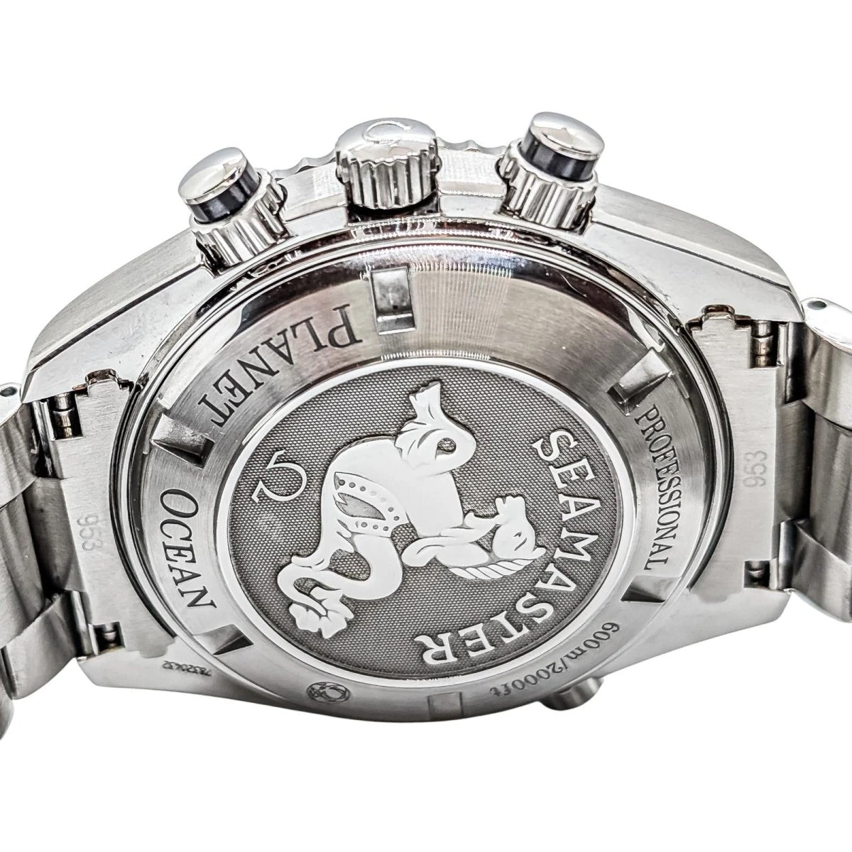 Montre Automatique OMEGA "Seamaster Planet Ocean" En Acier 3 Montre Automatique OMEGA "Seamaster Planet Ocean" En Acier – Image 3