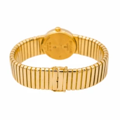 Montre BULGARI "Tubogas" En Or Jaune, Quartz Et Saphir -Castafiore Boutique montre bulgari tubogas en or jaune quartz et saphir 8075269