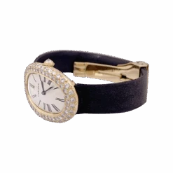 Miller Montre CARTIER "Baignoire" En Or Jaune, Argent Et Diamants -Castafiore Boutique montre cartier baignoire or jaune argent cuir et diamants 495421