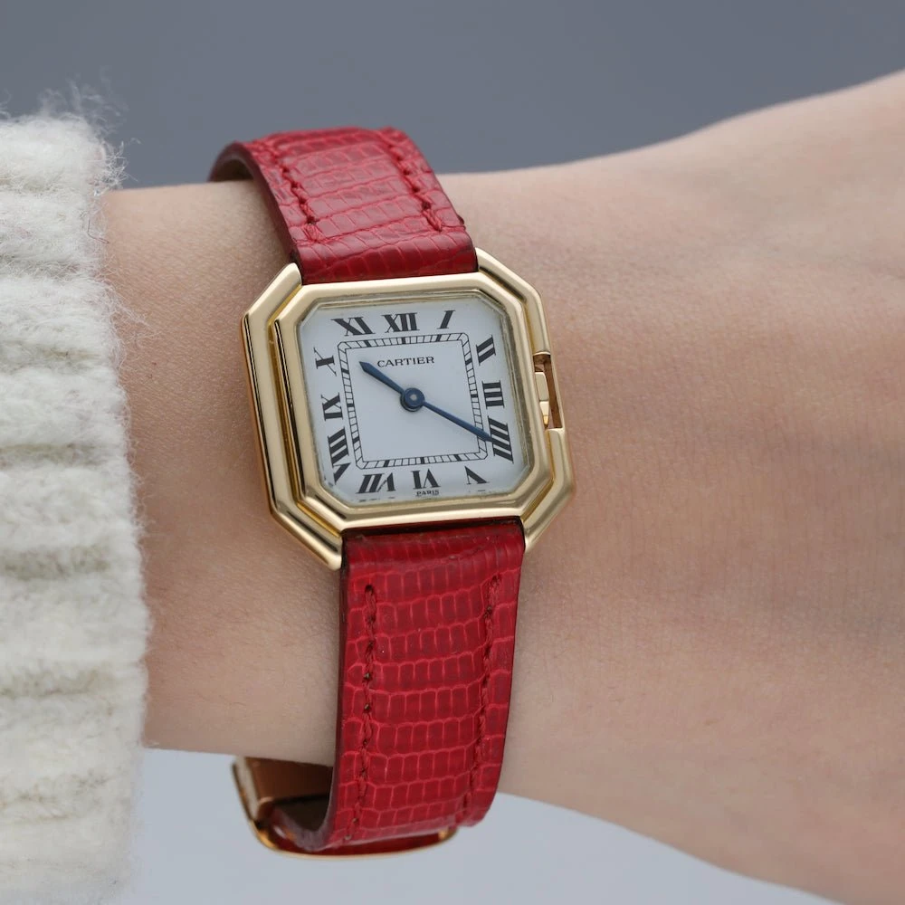 Montre Cartier Ceinture Dame En Or Jaune 2 Montre Cartier Ceinture Dame En Or Jaune – Image 2