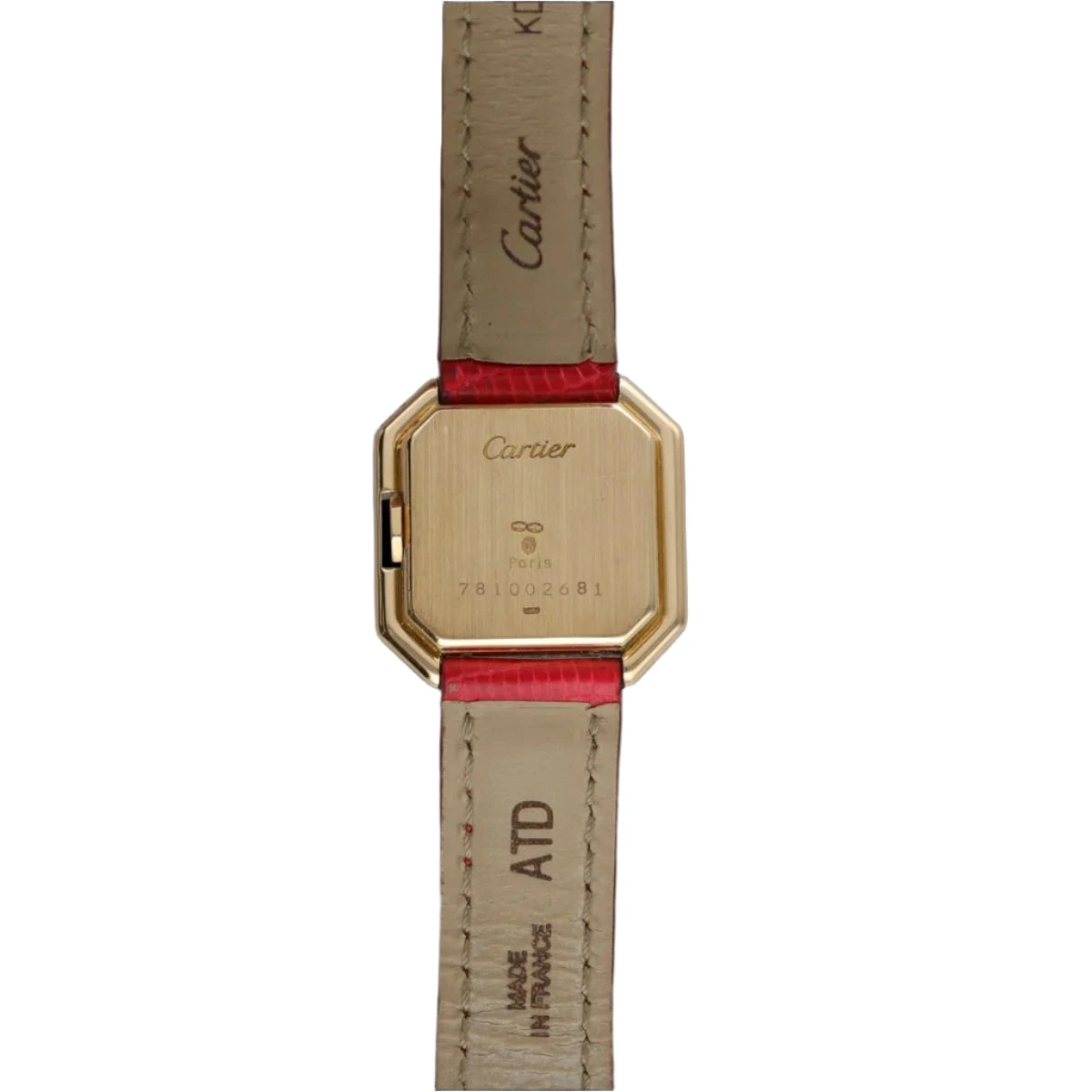Montre Cartier Ceinture Dame En Or Jaune 3 Montre Cartier Ceinture Dame En Or Jaune – Image 3