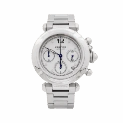 Miller Montre Cartier "Pasha" Acier.