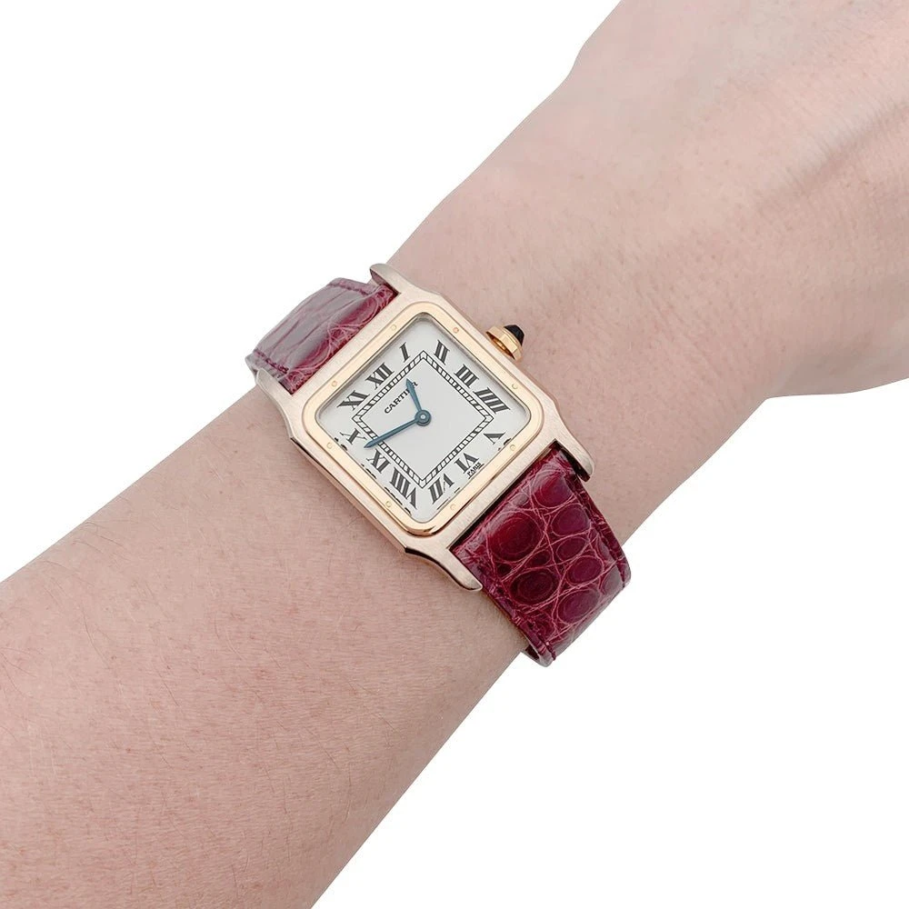 Miller Montre CARTIER "Santos", Deux Ors 2 Miller Montre CARTIER "Santos", Deux Ors – Image 2