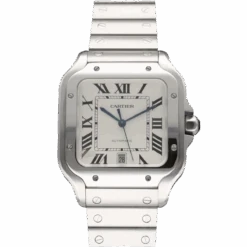 Montre CARTIER "Santos" En Acier