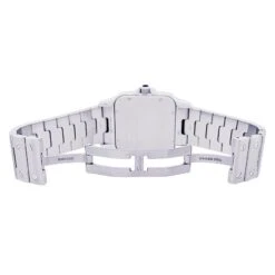 Miller Montre Cartier "Santos Galbée", Acier Et Argent -Castafiore Boutique montre cartier santos galbee acier 891239