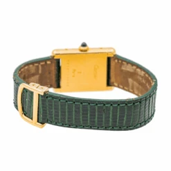 Montre CARTIER, "Tank" En Or Jaune -Castafiore Boutique montre cartier tank en or jaune 498660