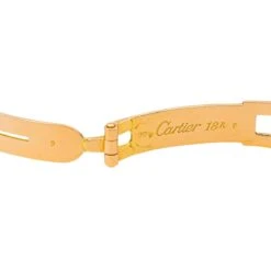 Montre CARTIER, "Tank" En Or Jaune -Castafiore Boutique montre cartier tank en or jaune 548360