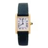 Miller Montre CARTIER "Tank Louis Cartier" En Or Jaune, Or Rose, Acier Et Cuir -Castafiore Boutique montre cartier tank louis cartier en or jaune or rose acier et cuir 293506