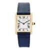 Miller Montre CARTIER "Tank Louis Cartier Extra Plate", Or Jaune Et Cuir -Castafiore Boutique montre cartier tank louis cartier extra plate or jaune et cuir 274209