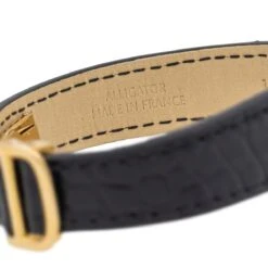 Montre CARTIER "Tank Louis Cartier PM" En Or Jaune Et Cuir -Castafiore Boutique montre cartier tank louis cartier pm en or jaune et cuir 440901