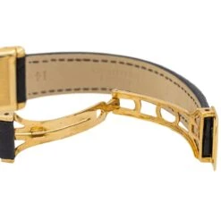Montre CARTIER "Tank Louis Cartier PM" En Or Jaune Et Cuir -Castafiore Boutique montre cartier tank louis cartier pm en or jaune et cuir 699878