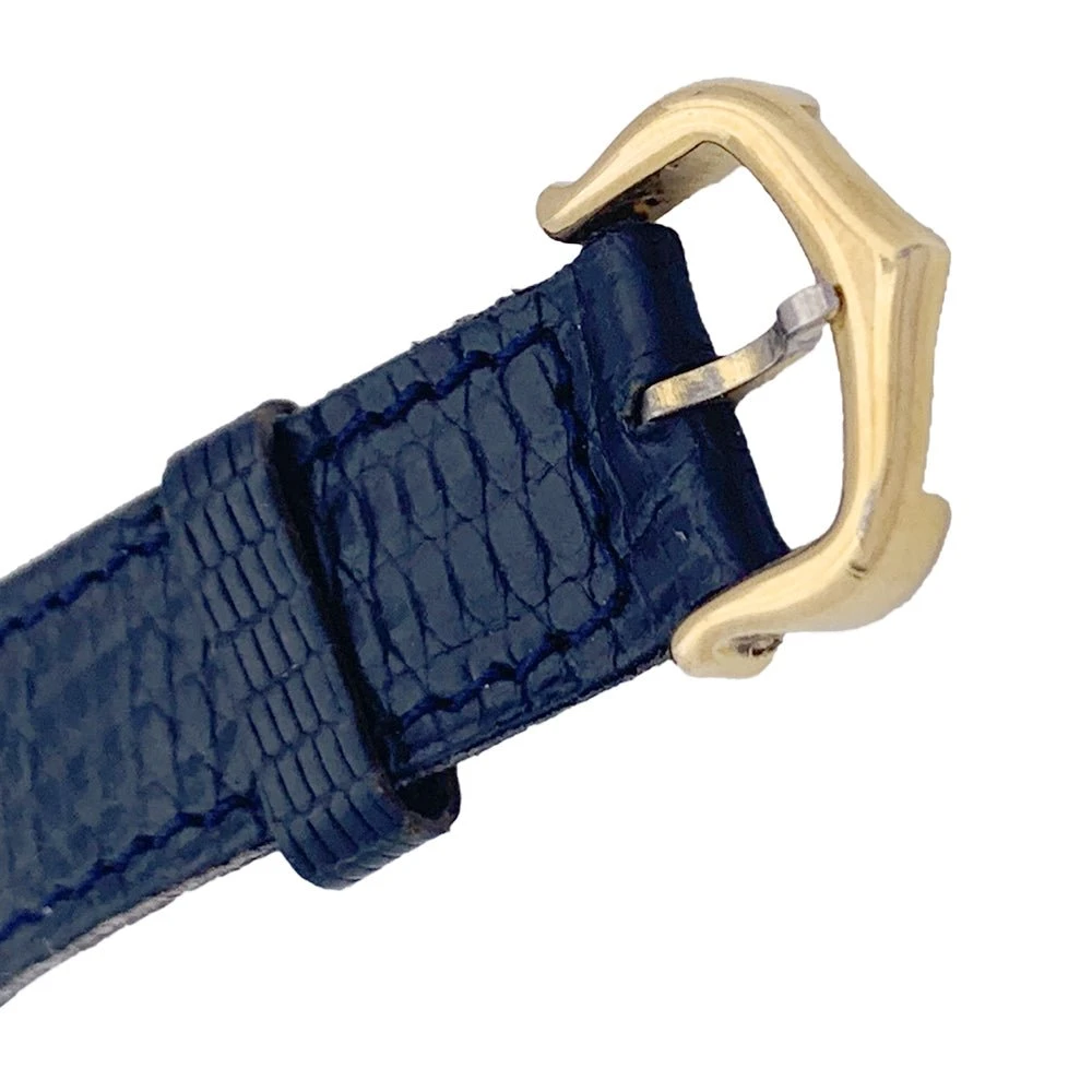 Miller Montre CARTIER "Tank Must" Argent Plaqué Or, Cadran Laqué Bleu. 5 Miller Montre CARTIER "Tank Must" Argent Plaqué Or, Cadran Laqué Bleu. – Image 5