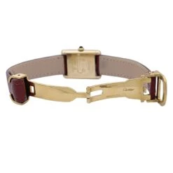 Miller Montre CARTIER "Tank Must" Argent Plaqué Or, Cadran Laqué Marron 7 Miller Montre CARTIER "Tank Must" Argent Plaqué Or, Cadran Laqué Marron -Castafiore Boutique montre cartier tank must argent plaque or cadran laque marron 192835