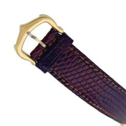 Miller Montre CARTIER "Tank Must" Argent Plaqué Or, Cadran Laqué Rouge. -Castafiore Boutique montre cartier tank must argent plaque or cadran laque rouge 589734