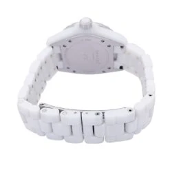 Miller Montre CHANEL"J12" Céramique Blanche Et Diamants. 9 Miller Montre CHANEL"J12" Céramique Blanche Et Diamants. -Castafiore Boutique montre chanel j12 ceramique blanche et diamants 583743