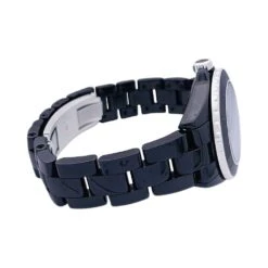 Miller Montre CHANEL "J12", Céramique Noire Et Acier -Castafiore Boutique montre chanel j12 ceramique noire et acier 170549
