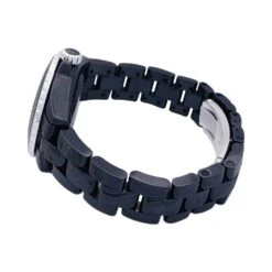 Miller Montre CHANEL "J12", Céramique Noire Et Acier -Castafiore Boutique montre chanel j12 ceramique noire et acier 229746