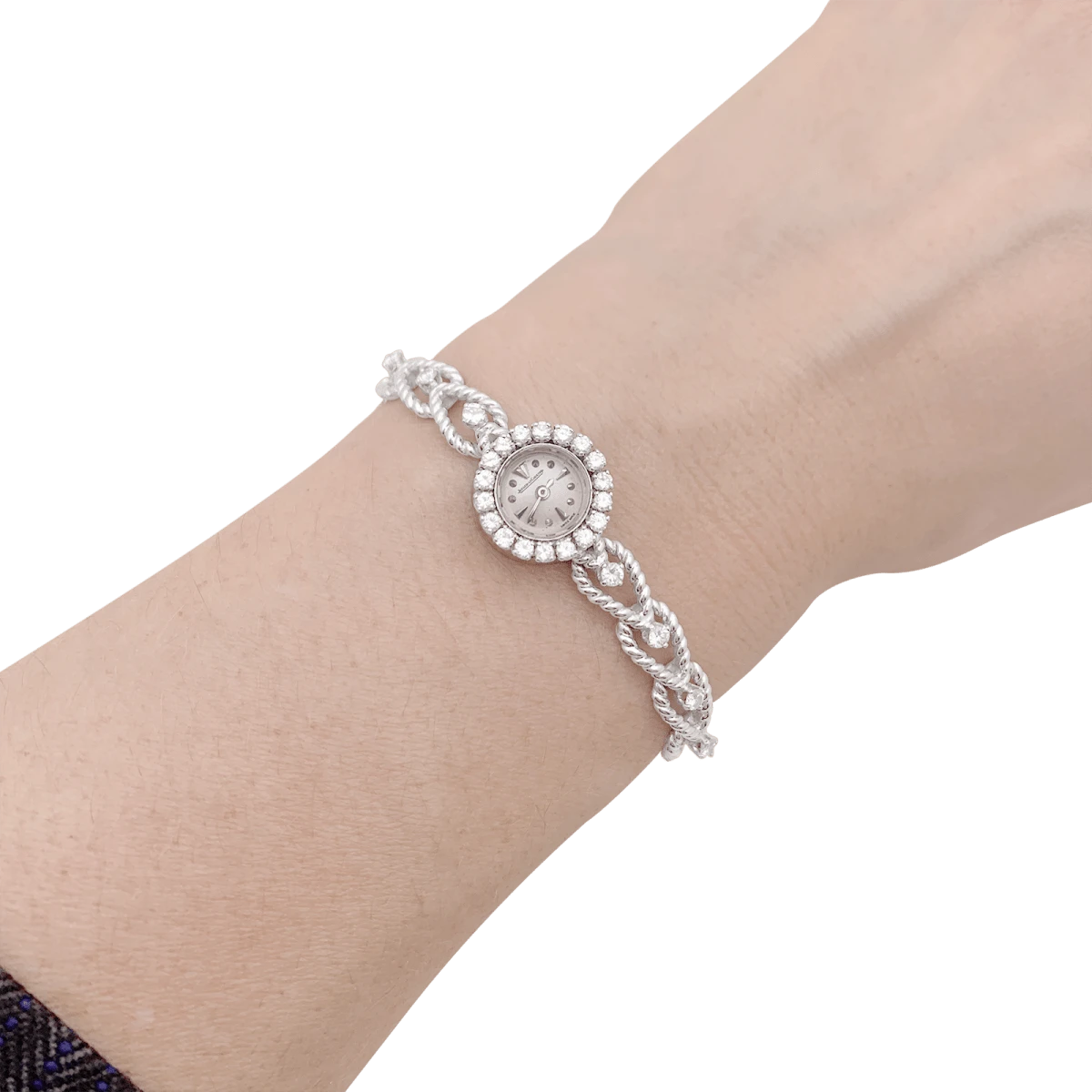 Miller Montre Femme JAEGER-LECOULTRE En Or Blanc Et Diamants 6 Miller Montre Femme JAEGER-LECOULTRE En Or Blanc Et Diamants – Image 6