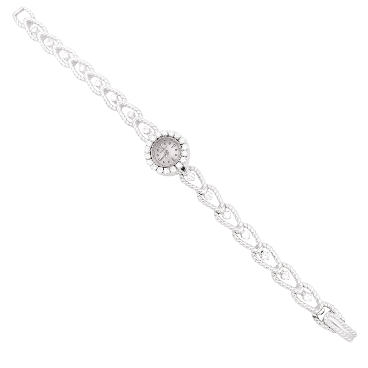Miller Montre Femme JAEGER-LECOULTRE En Or Blanc Et Diamants 4 Miller Montre Femme JAEGER-LECOULTRE En Or Blanc Et Diamants – Image 4