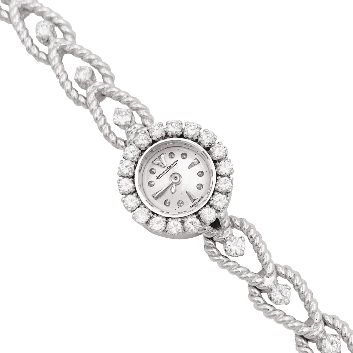 Miller Montre Femme JAEGER-LECOULTRE En Or Blanc Et Diamants 3 Miller Montre Femme JAEGER-LECOULTRE En Or Blanc Et Diamants – Image 3
