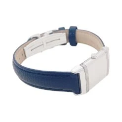 Miller Montre JAEGER LECOULTRE "Reverso Lady Classique" En Acier Et Cuir -Castafiore Boutique montre jaeger lecoultre reverso lady classique en acier et cuir 717414