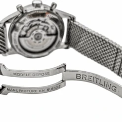 Montre Mécanique BREITLING "Transocean Chronograph" En Acier 11 Montre Mécanique BREITLING "Transocean Chronograph" En Acier -Castafiore Boutique montre mecanique breitling transocean chronograph en acier 627707