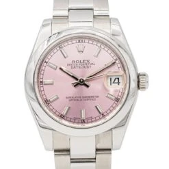 Montre Mécanique ROLEX "Datejust 178240" En Acier -Castafiore Boutique montre mecanique rolex datejust 178240 en acier 527246