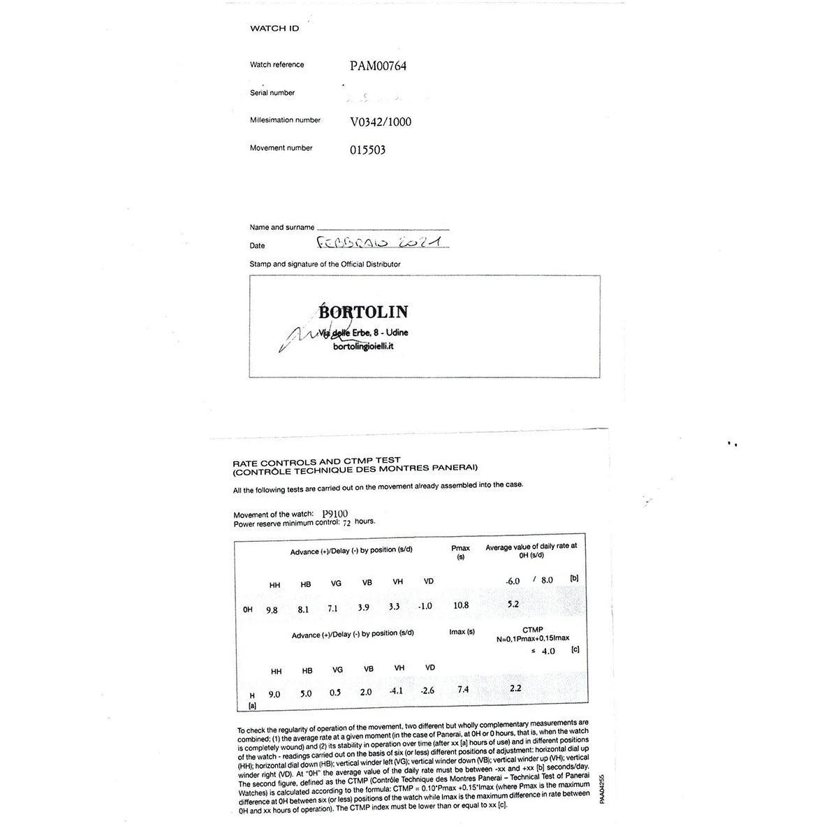 Miller Montre PANERAI "Luminor PCYC Flyback" En Titane Et Cuir 9 Miller Montre PANERAI "Luminor PCYC Flyback" En Titane Et Cuir – Image 9
