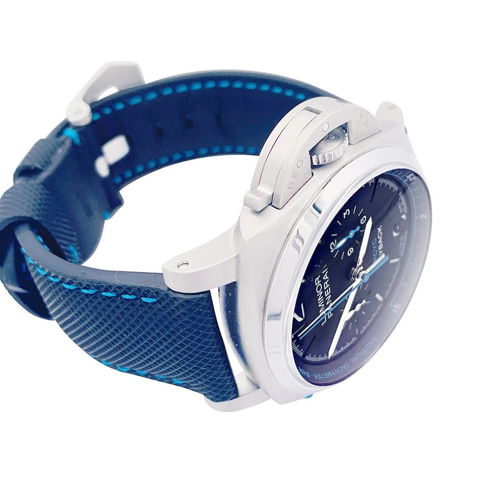 Miller Montre PANERAI "Luminor PCYC Flyback" En Titane Et Cuir 5 Miller Montre PANERAI "Luminor PCYC Flyback" En Titane Et Cuir – Image 5