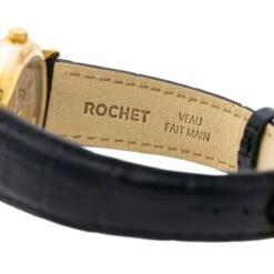 Montre PATEK PHILIPPE "Calatrava" En Or Jaune Et Cuir -Castafiore Boutique montre patek philippe calatrava en or jaune et cuir 887599