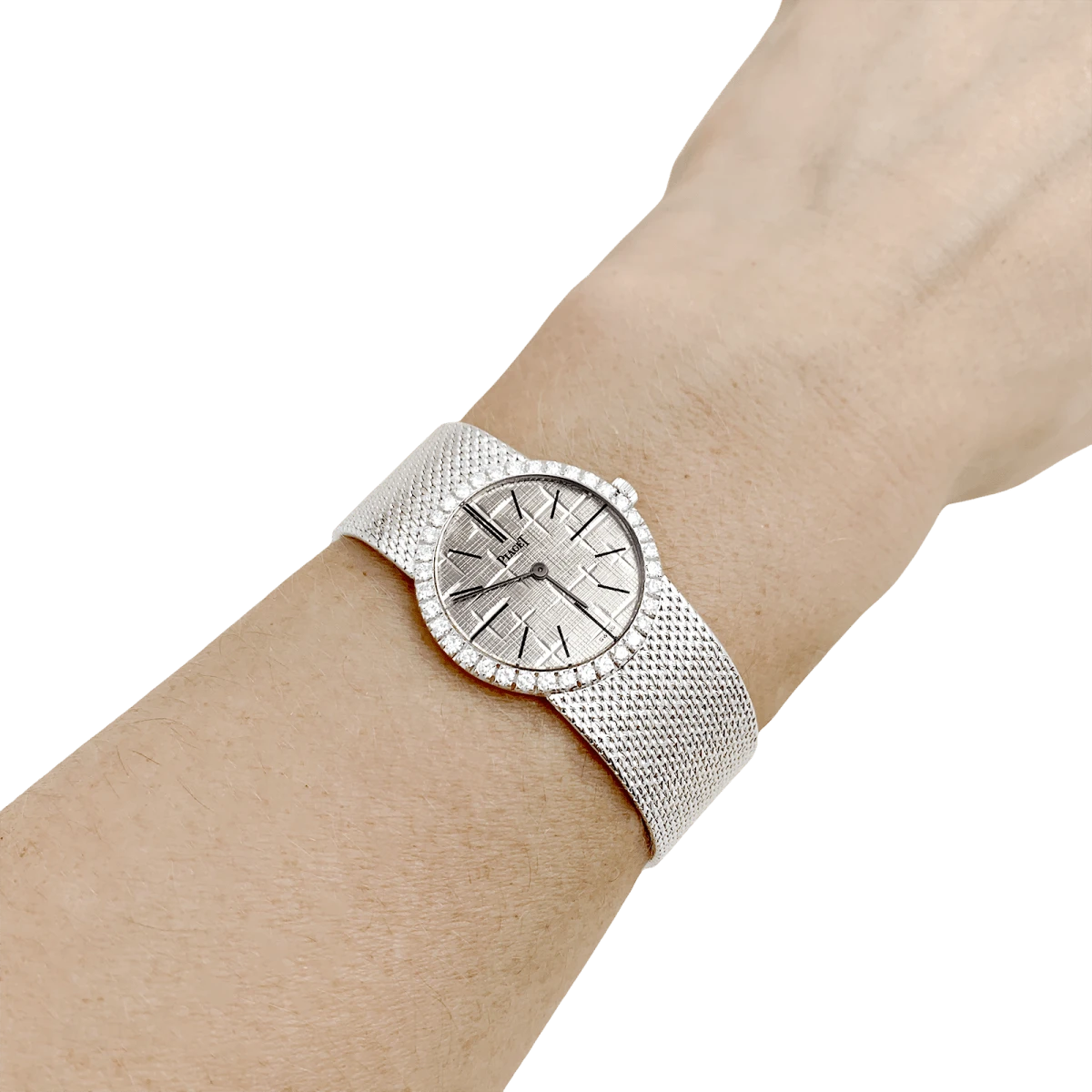 Miller Montre PIAGET En Or Blanc Et Diamants 7 Miller Montre PIAGET En Or Blanc Et Diamants – Image 7