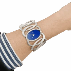 Miller Montre PIAGET, "Limelight Magic Hour", Or Blanc, Diamants, Lapis Lazuli. -Castafiore Boutique montre piaget limelight magic hour or blanc diamants lapis lazuli 388206