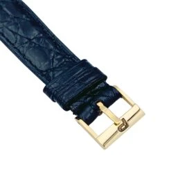 Miller Montre PIAGET, "Protocole", Or Jaune Et Cuir -Castafiore Boutique montre piaget protocole or jaune et cuir 581759