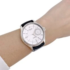 Miller Montre Rolex, "Cellini Date", Or Blanc Et Cuir 13 Miller Montre Rolex, "Cellini Date", Or Blanc Et Cuir -Castafiore Boutique montre rolex cellini date or blanc et cuir 797611